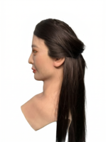Masque en silicone hyper réaliste pour femme, pour films, théâtre, cascades, double accessoire, sans latex, couvre-visage souple