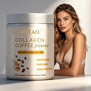 <b>Collagen</b> Coffee Powder Instant Mix with Hydrolyzed Marine <b>Collagen</b> Peptides Type I & III – Anti-Aging Skin Health Protein Coffee - Product Image 4