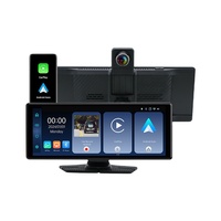 Écran tactile HD 10,26 pouces, lecteur DVD de voiture avec Carplay, écran avant 4K, écran arrière 1080P, navigation GPS, Bluetooth mains libres pour voiture