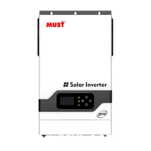 MUST high frequency inverter PV18-3024PRO PV18-5024 PRO 24V/48V 3kw 5.2KW pure sine wave inverter built-in anti-dust kit