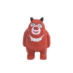 shengx Artesanías de madera: Oso Grande Innovador, Artículos Decorativos, Adorno Relajante y Lindo para el Hogar, Oficina y Coche - Product Image 5