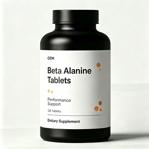 Tabletas de Beta Alanina de Fábrica OEM Directas, Apoya el Rendimiento Muscular y la Resistencia, Ayuda a Reducir la Fatiga y el Dolor, Suplemento de Aminoácidos - Product Image 1
