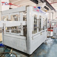 Projet clé en main, ligne de production complète de boissons gazeuses 5000BPH, usine de remplissage et d'emballage entièrement automatique pour boissons gazeuses