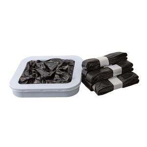 Bolsas de Basura para Pañales, Reforzadas con HDPE, Certificadas por la CE, 96g, a Prueba de Olores, Sellado Automático Inteligente, Color Negro/Blanco, Marca Lvdi - Product Image 2