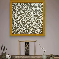 Décoration murale personnalisée pour salon, décoration intérieure minimaliste, peinture 3D et arts muraux décoratifs pour la décoration de la pièce