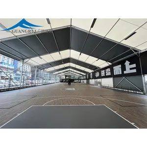 Tente d'exposition en forme d'alliage d'aluminium ignifuge imperméable de basket-ball de sport en vente