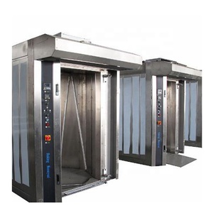 Commercial Industrial High Quality Bakery Bread Cake 64 Trays Rotary <b>Oven</b> with 2 Trolleys - Product Image 4