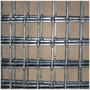 安価な正方形開口フレキシブル織金網電気亜鉛メッキ濾過用クリンプ金網 - Product Image 1