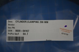 Nuevo y Original: Cilindro de Sujeción PLC 0020-04167 de 200 mm para Materiales Aplicados (AMAT) - ¡Nuevo y Original! - Product Image 5
