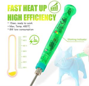 <span class=keywords><strong>Fer</strong></span> à <span class=keywords><strong>souder</strong></span> USB PROSKIT SI-169U <span class=keywords><strong>pour</strong></span> la préparation de surfaces 3D des modèles imprimés, ébavurage, découpe et finition - Product Image 3