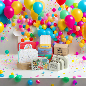 Cajas de Cartón para Ropa de Bebé al por Mayor, Cajas de Regalo para Bebé de Cartón con Asa - Product Image 6