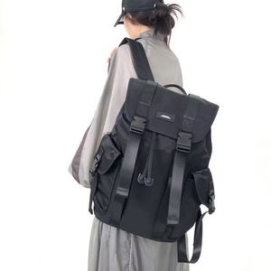 Fashionable Street Functional <strong>Large</strong> <strong>Capacity</strong> <strong>Backpack</strong>, Personalized Trendy Cool Buckle Strap, Single Shoulder Handbag - Product Image 3