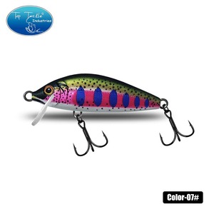 Esca Artificiale Affondante <span class=keywords><strong>Mino</strong></span> 6cm 8g, 4 Colori, in Plastica Stampata, Esca Bionica per Tilapia e Persico, Vendita Transfrontaliera - Product Image 2