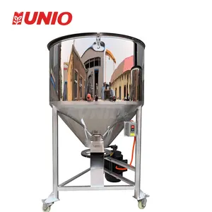 Factory Cheap Price Machine With Heater Plastic Pellets Granules Vertical Mixer