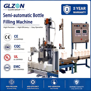 Machine de remplissage de bouteilles semi-automatique GZ, utilisée pour les solvants, le shampoing, le gel <span class=keywords><strong>douche</strong></span>, l'eau à vaisselle, l'huile et les cosmétiques - Product Image 1
