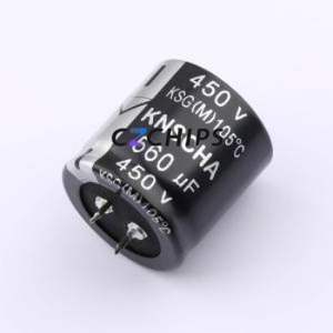 ตัวเก็บประจุแบบอิเล็กโทรไลต์อะลูมิเนียมแบบ Snap-in รุ่น LSG450M567T353S1AA ชนิด Through hole (THT) ขนาด D35xL35 มม. 560uF 20% 450V - Product Image 1