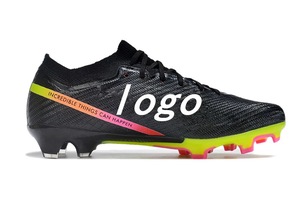 Chaussures de football professionnelles FG pour hommes, tige en mesh respirant, qualité supérieure, été/<span class=keywords><strong>hiver</strong></span>, multicolores, chaussures de football AG - Product Image 4