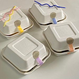 Custom Bento Box <strong>Sticker</strong> Food Packaging Label Waterproof Oil Resistant Logo <strong>Printed</strong> <strong>OEM</strong> Wholesale Supplier China - Product Image 4
