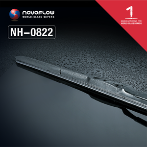 Limpiaparabrisas híbrido NOVOFLOW de 600mm/<span class=keywords><strong>24</strong></span> pulgadas, limpiaparabrisas híbrido Universal con brazo de gancho compatible con Hyundai Toyota Kia - Product Image 3