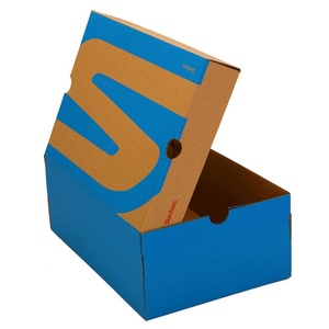 Cajas de Zapatos Impresas Personalizadas con Logotipo, Cajas de Cartón Corrugado Coloridas para Envíos, Fábrica de Empaques para Regalos - Product Image 3