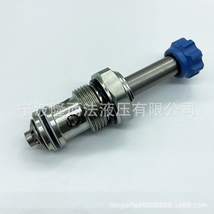 Vanne à cartouche LSV12S-229 normalement fermée, électrovanne à deux positions et deux voies de type conique pour machines hydrauliques - Product Image 1