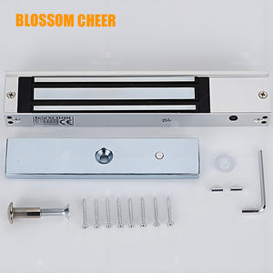 280 kgシングルドア表面取り付け磁気ロック容量キーレス50mmバックセットアルミ合金電気ドアロック - Product Image 2