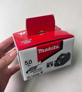 Pour les batteries au lithium-ion rechargeables Makita <span class=keywords><strong>BL1850B</strong></span>, <span class=keywords><strong>batterie</strong></span> Li-ion pour les outils électriques sans fil Makita 18V LXT sans balais, kit de perceuse - Product Image 2