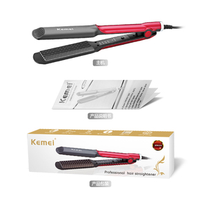 Kemei Factory Direct Home Km-533 Multifunction Affordable Prices <strong>Ceramic</strong> <strong>Hair</strong> <strong>Straightener</strong> Professional - Product Image 2