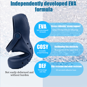 Chaussures chirurgicales ANNO, sabots de médecin à haute résilience avec semelle intérieure amovible, approuvées CE pour les cliniques médicales - Product Image 4