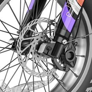 จักรยานไฮบริด Eu Warehouse รุ่น Dirt ขนาด 20 นิ้ว 60V ยาง Fat Tire สำหรับผู้ใหญ่ รุ่น R60S - Product Image 2