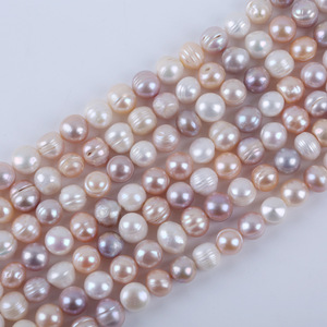 10-11mm Edison White Natural Freshwater <b>Loose</b> <b>Pearls</b> for DIY Jewelry Scattered <b>Pearl</b> Particles Wholesale - Product Image 2