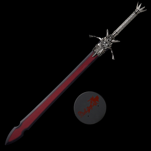 Jeu Rebellion Sword <span class=keywords><strong>Devil</strong></span> <span class=keywords><strong>May</strong></span> <span class=keywords><strong>Cry</strong></span> <span class=keywords><strong>Dante</strong></span> 128cm 2.8kg Équipement de jeu Décoration de la maison Jeu Anime Collectibles Not Sheath Red Color - Product Image 1