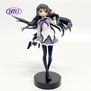 Figuras de Acción de PVC de Chicas Japonesas de <span class=keywords><strong>Manga</strong></span> al por Mayor, 2 Estilos, Puella <span class=keywords><strong>Magi</strong></span> Madoka Magica-Akemi Homura, Figuras de Acción de PVC de Chicas de Pie - Product Image 1