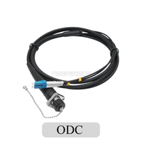 Câble tactique en fibre optique J599/ODC/YZA/TBE avec enrouleur de câble rétractable, cordon de brassage tactique blindé pour diffusion