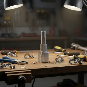 Fervi <b>Socket</b> Wrench With Ribbed Insert 12mm Drive L Length D2 Diameter - Product Image 3