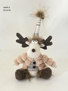 Adorno de Reno Sentado de 35 cm - Product Image 3