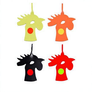 Marqueur rotatif en acier durable en forme d'animal avec crochet de suspension pour marquage de position extérieur et usage en entraînement - Product Image 3