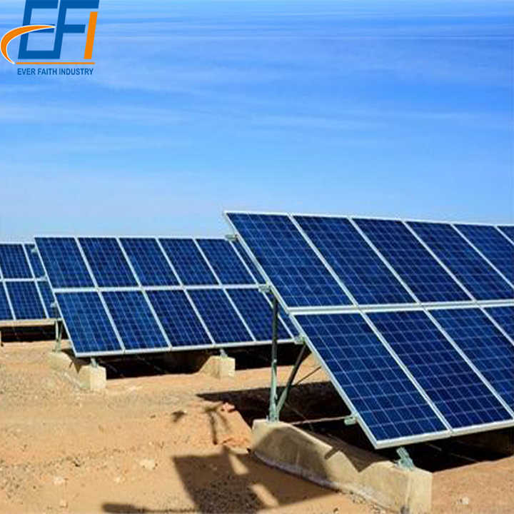 Bingkai Panel Surya PV Pengelasan, Baja Ringan Bingkai Dudukan Tenaga