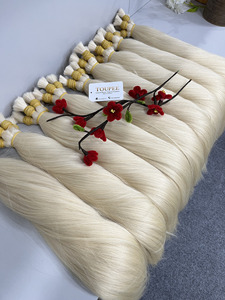 Dream DR01 Cabello Virgen Vietnamita de Hanói a Granel, Doble Trama, 100g+ Peso Personalizable, Todos los Colores, Sin Procesar, Súper Doble Trama - Product Image 1