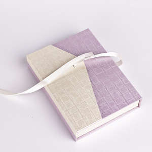 Hộp giấy đựng trang sức hình vuông, có thể gấp gọn, tái chế, chất lượng cao, cán bóng, kèm ruy băng nơ, dùng làm hộp quà tặng - Product Image 4