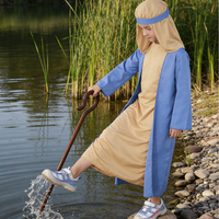 Costume biblique de Noël pour enfants, tenue de berger avec coiffe, certifié CE CPC UKCA, directement de l'usine OEM
