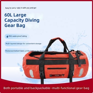 Borsa <span class=keywords><strong>da</strong></span> Viaggio SEAM Sports IPX5 Impermeabile 60L in PVC per <span class=keywords><strong>Attrezzatura</strong></span> <span class=keywords><strong>da</strong></span> Snorkeling e <span class=keywords><strong>Spiaggia</strong></span>, Adatta a Tutte le Stagioni - Product Image 6