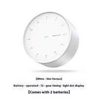 Temporizador de cocina, temporizador de plástico electrónico magnético, resistente al agua, Control táctil, aprendizaje, cocina, cuenta regresiva giratoria, cronómetro de 90 minutos