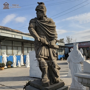 Esculturas de Guerreros Romanos de Tamaño Real, Decoración Antigua Griega, Vida Militar - Product Image 4