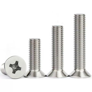 Tornillos autorroscantes de cabeza avellanada con ranura cruzada de acero inoxidable 304 al por mayor, Clase 8 ASNI, Modelo 5/<span class=keywords><strong>16</strong></span> KM, Medida en pulgadas - Product Image 6