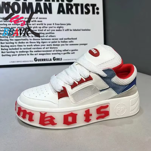 Zapatos Casuales Versátiles, Elegantes, Cómodos y Modernos para Estudiantes Universitarios, con Diseño de Letras, para Hombre - Product Image 1