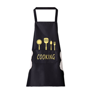 Wholesale Custom Logo Waterproof Dishwasher <b>Apron</b> Polyester Organic Cotton Canvas Cleaning Cooking <b>Chef</b> <b>Aprons</b> Kitchen - Product Image 4
