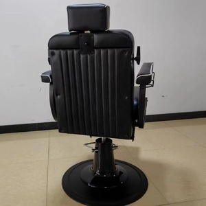 Sillón de Barbería de Cuero Vintage Moderno para Barbería y Salón de Belleza, Mueble con Función Hidráulica Reclinable - Product Image 5