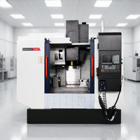 Centre d'usinage vertical CNC VMC850 avec axe 3 en option, système FANUC Syntec GSK, machine de fraisage de métaux
