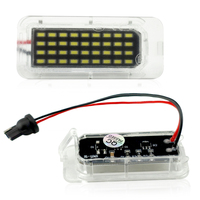 OTnhaee nouvelle mise à niveau 36SMD LED éclairage de plaque d'immatriculation pour Ford Ecosport Fiesta Focus Mondeo Kuga pour Jaguar XF